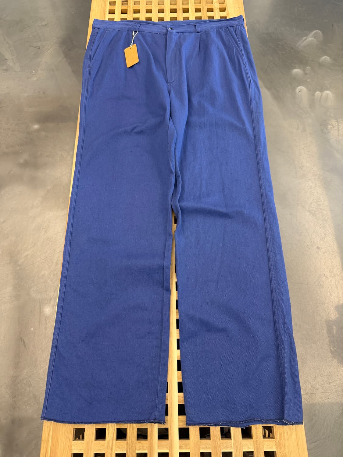 WASHED NAVY OLD VINTAGE FRENCH 프렌치워크팬츠 상품이미지1