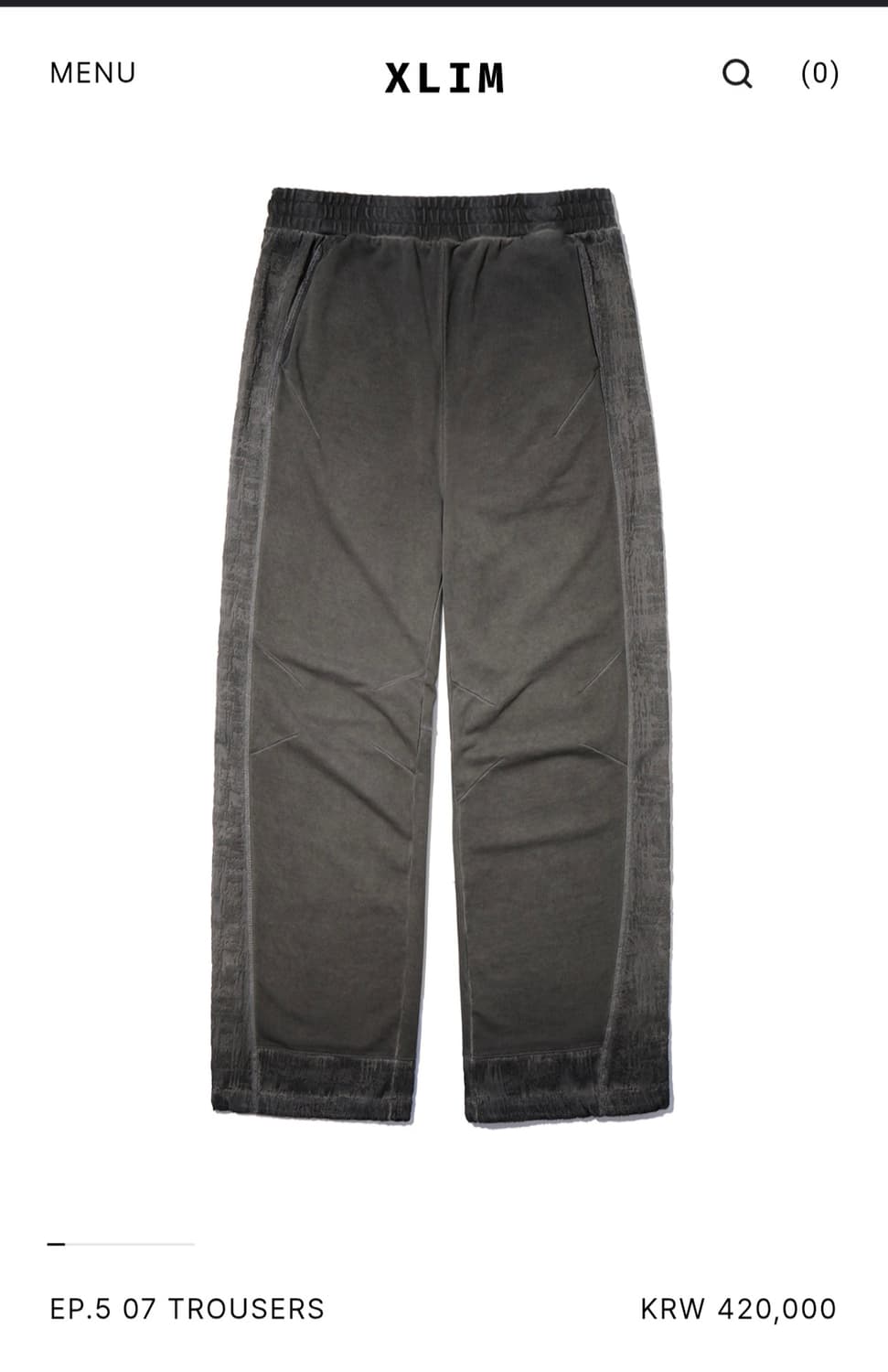 Xlim ep5 07 trousers 상품이미지1