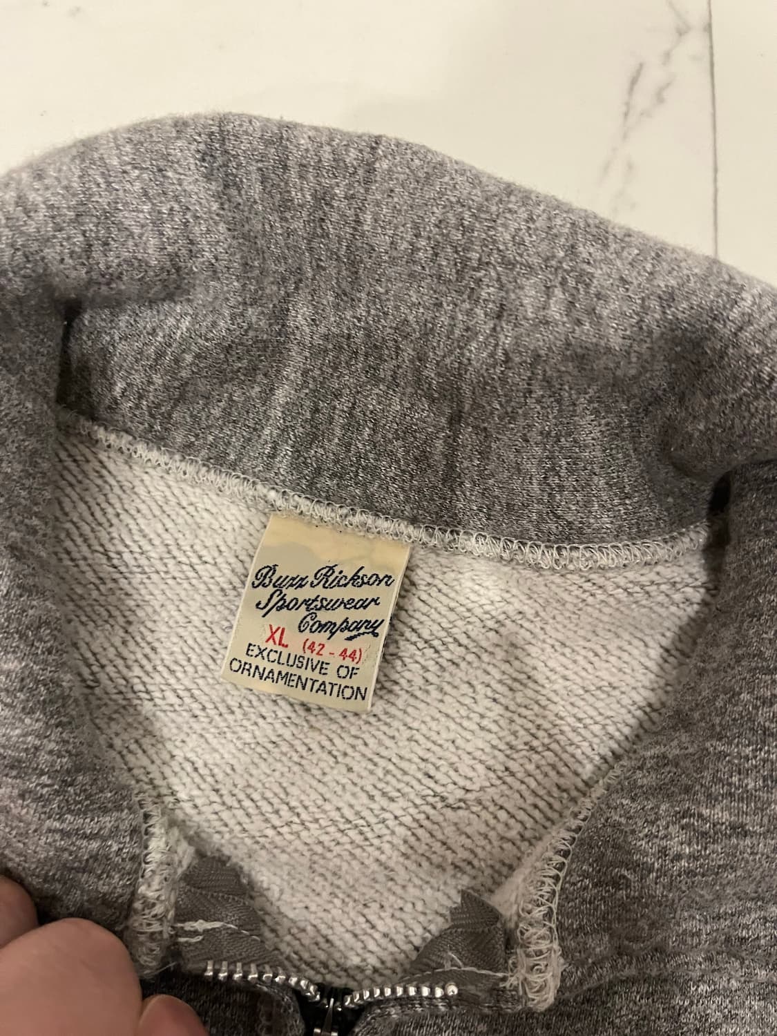 버즈릭슨 하프집업 스웻 상품이미지2