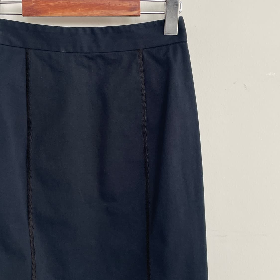 돌체앤가바나 네이비 미디 스커트 상품이미지3