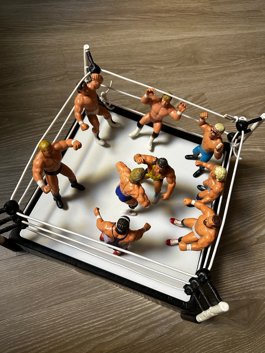 빈티지 WWE 프로레슬링 링 & 피규어 세트 상품이미지1