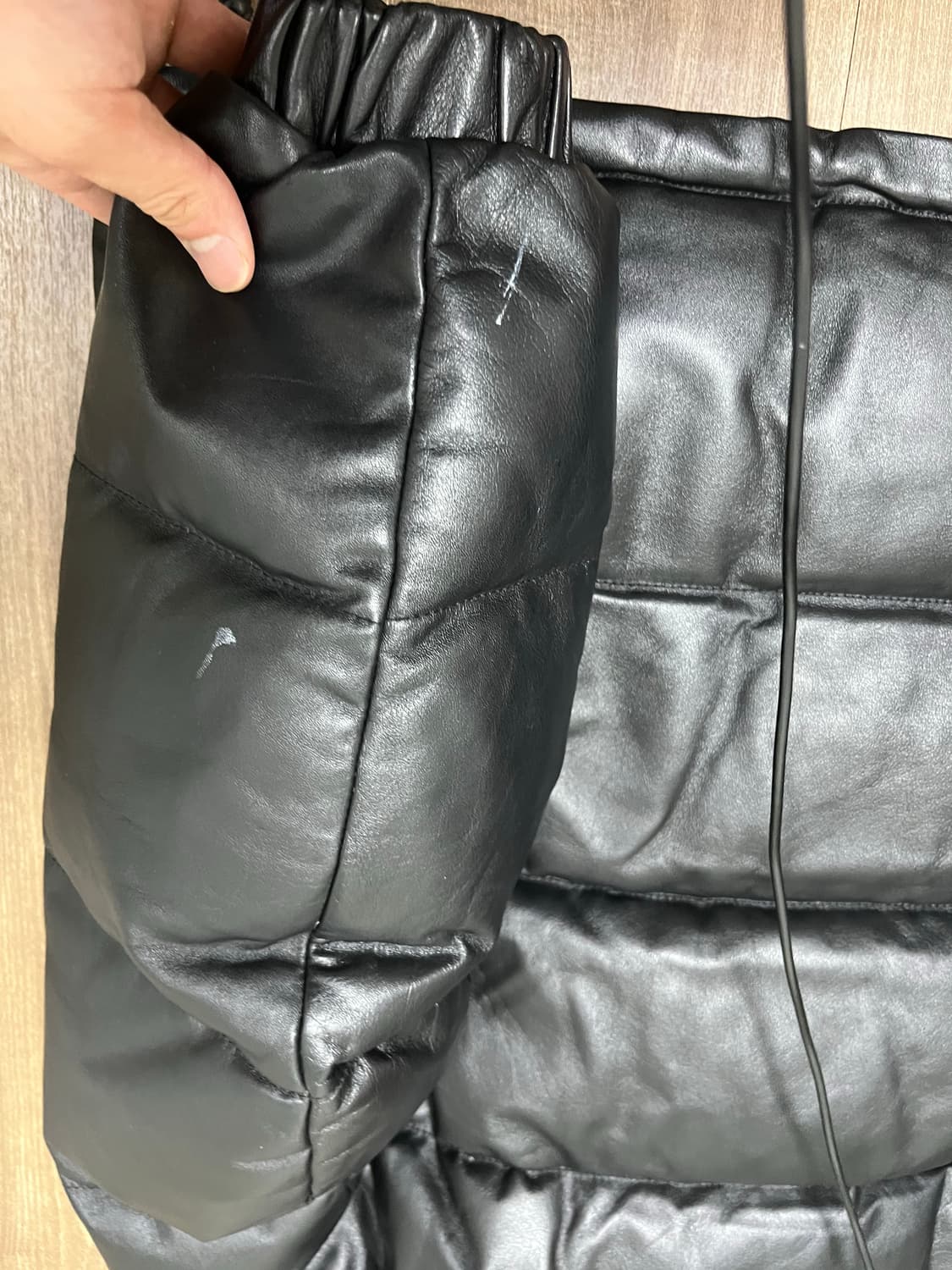 블라인드파일즈 레더푸퍼 0사이즈 상품이미지4