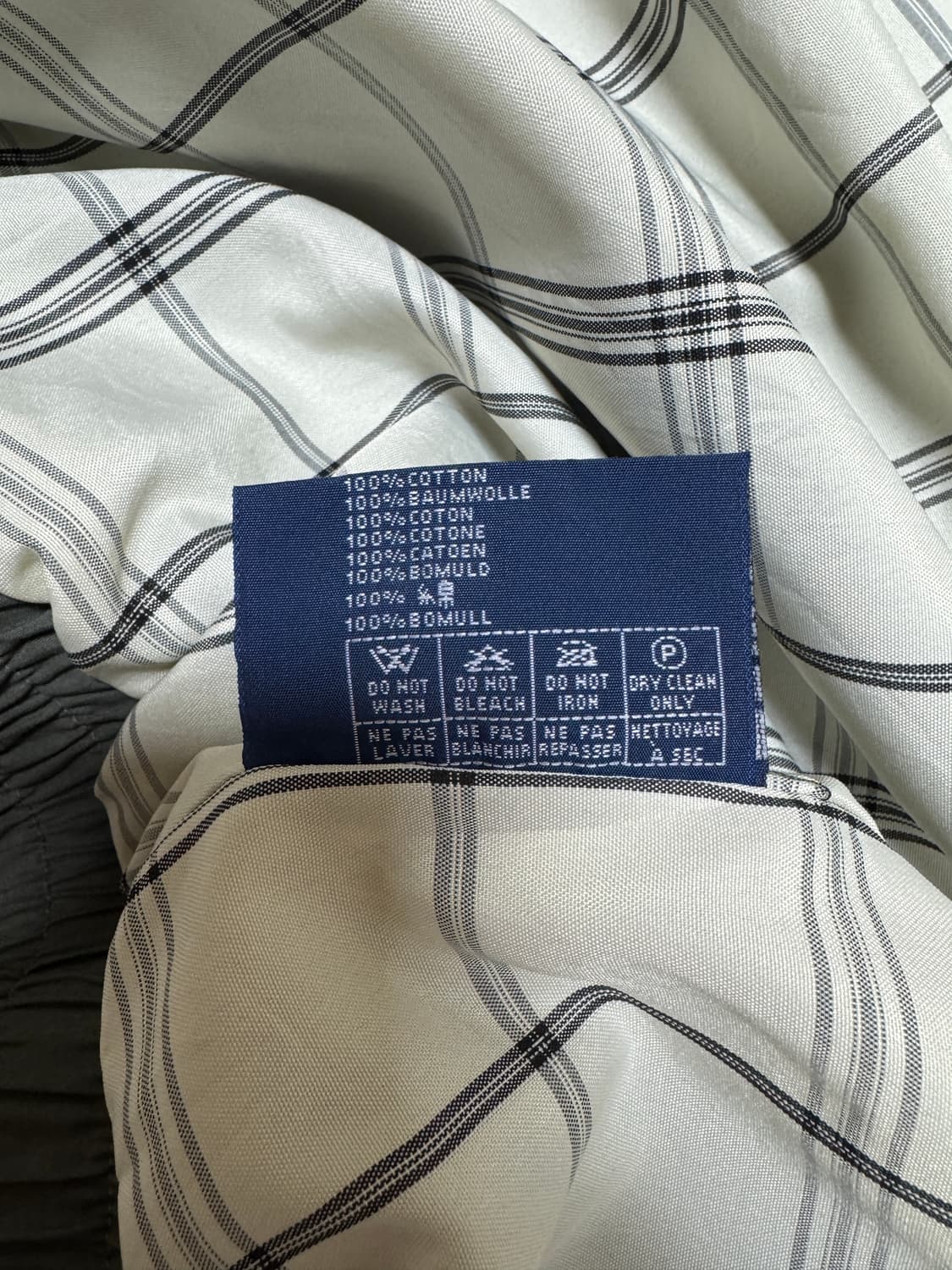 버버리 빈티지 블루종 자켓  상품이미지8