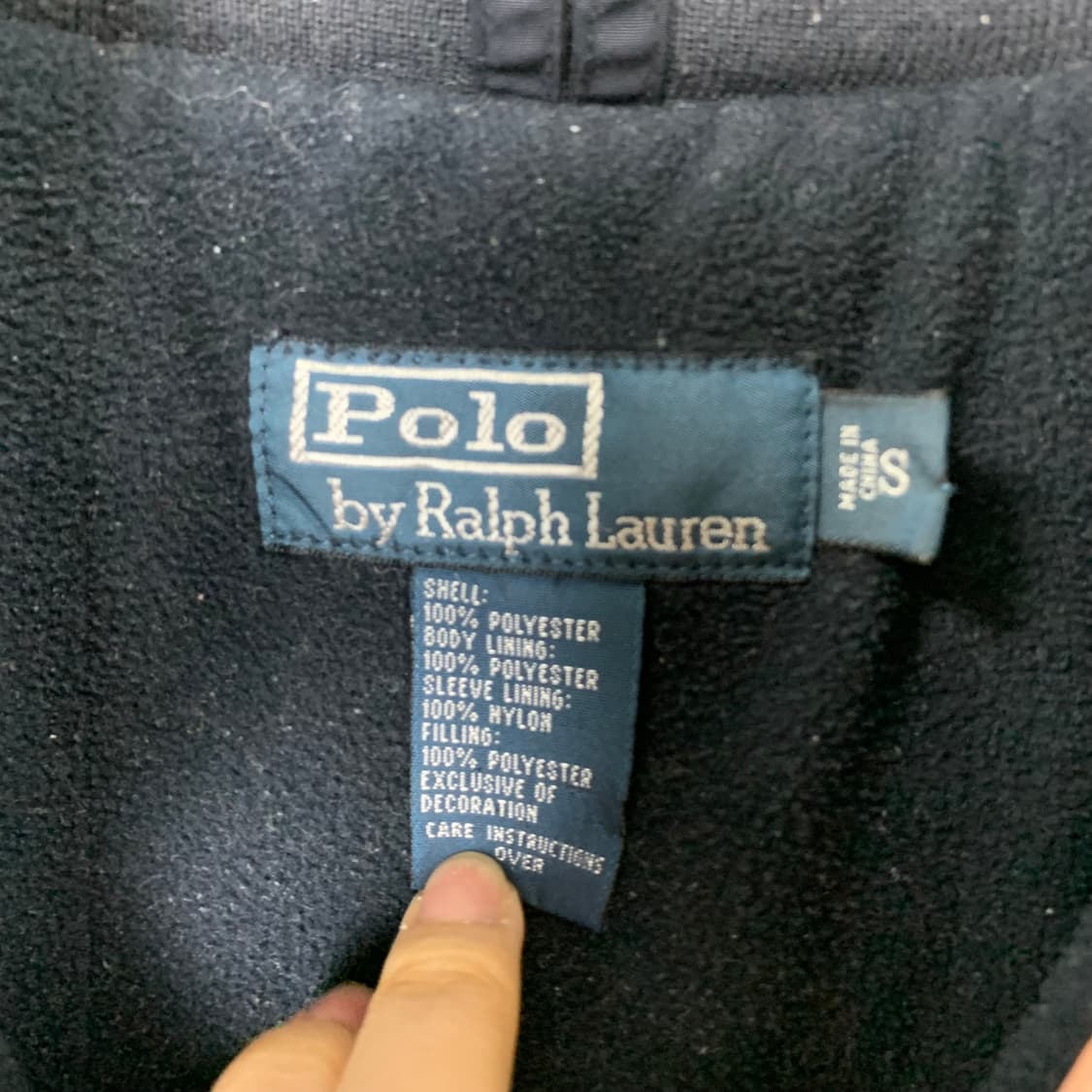 폴로 랄프로렌 네이비 페리 자켓  상품이미지4