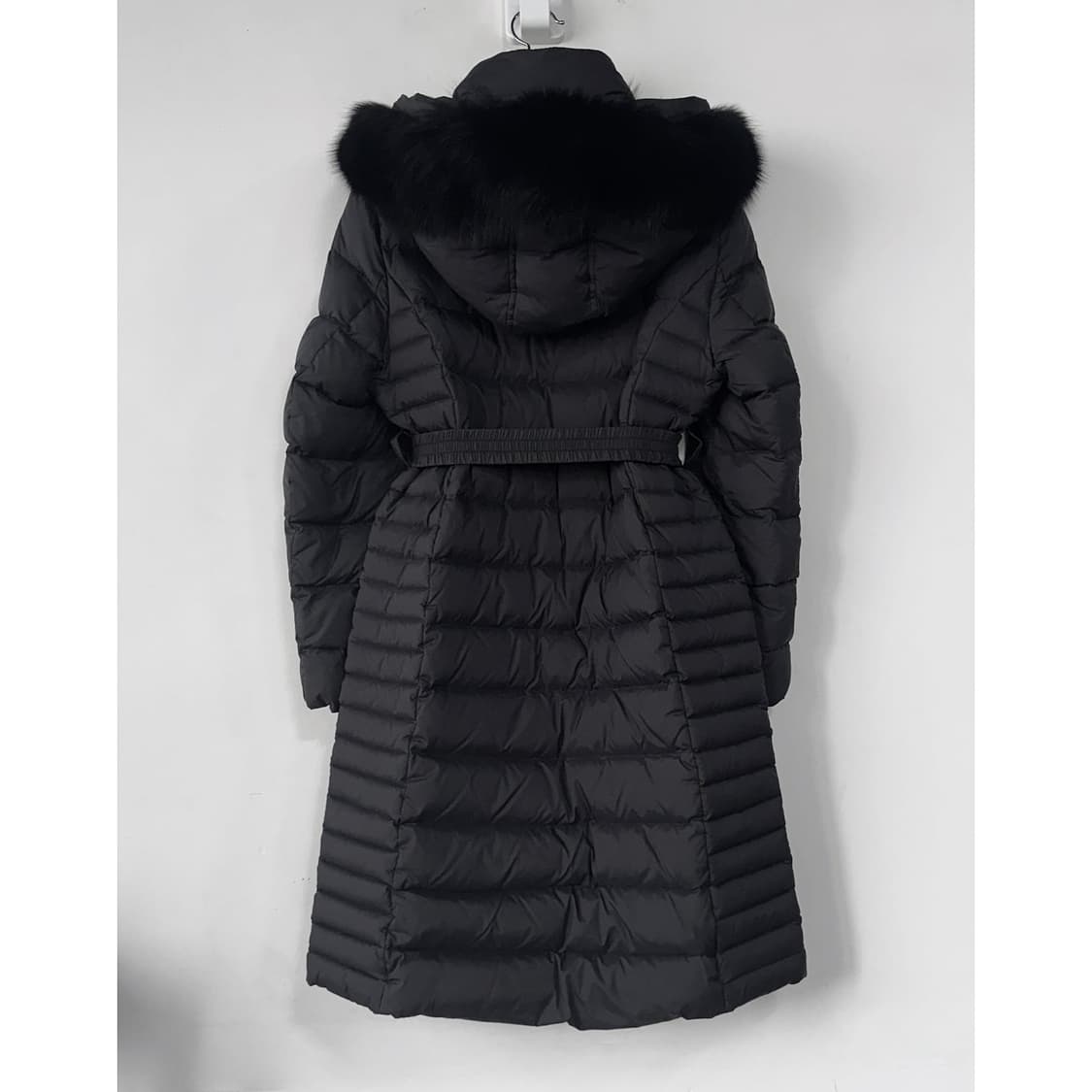 마쥬 maje 폭스퍼 구스 다운 롱 패딩 상품이미지4