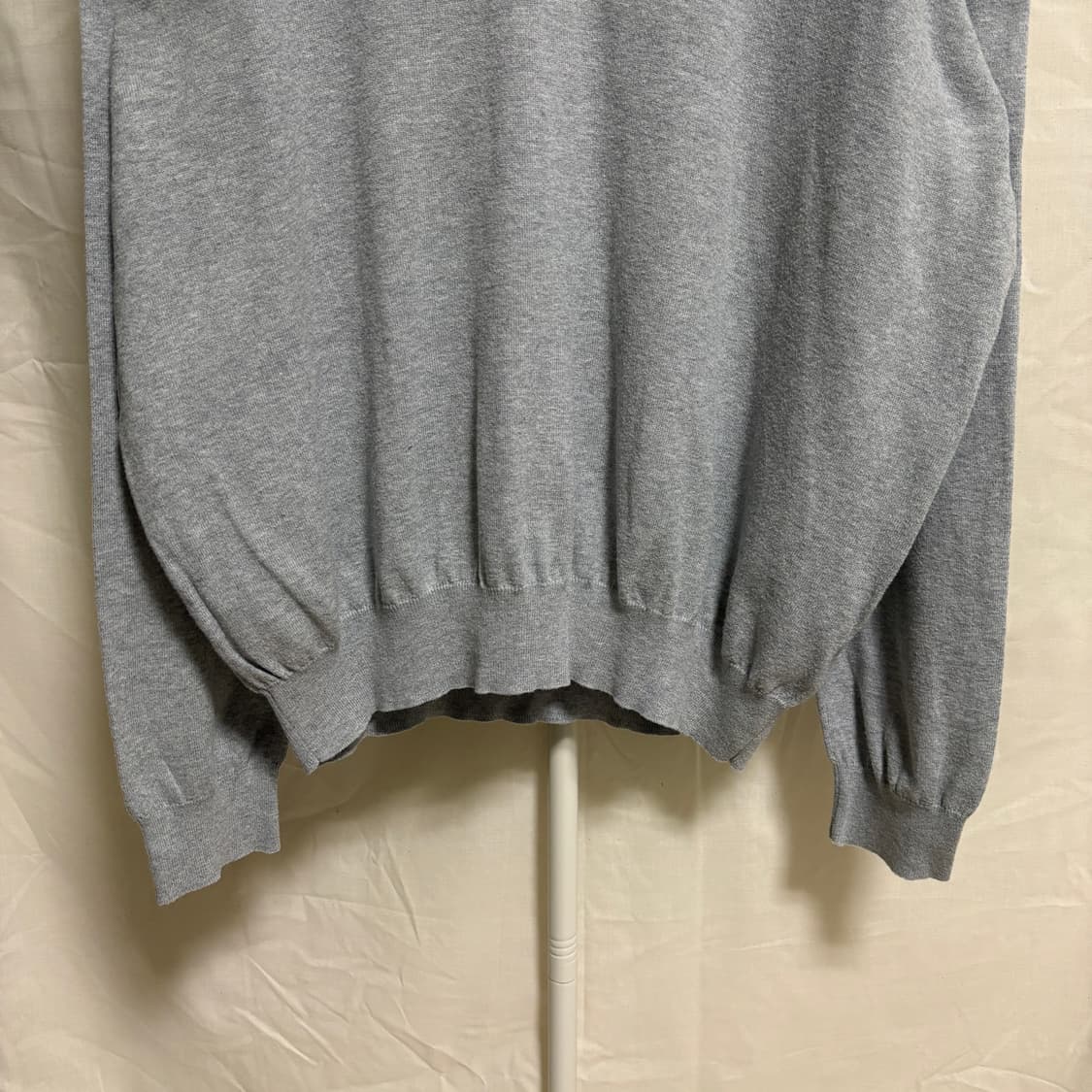 폴로 랄프로렌 피마코튼 V넥 니트 / 그래이, XL 상품이미지3