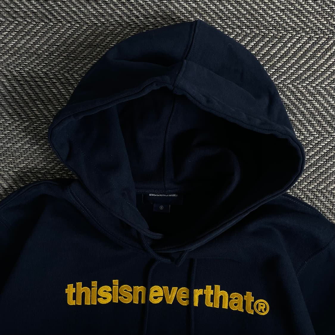 디스이즈네버댓 빅로고 박시핏 후드 티셔츠 y 3043 상품이미지5