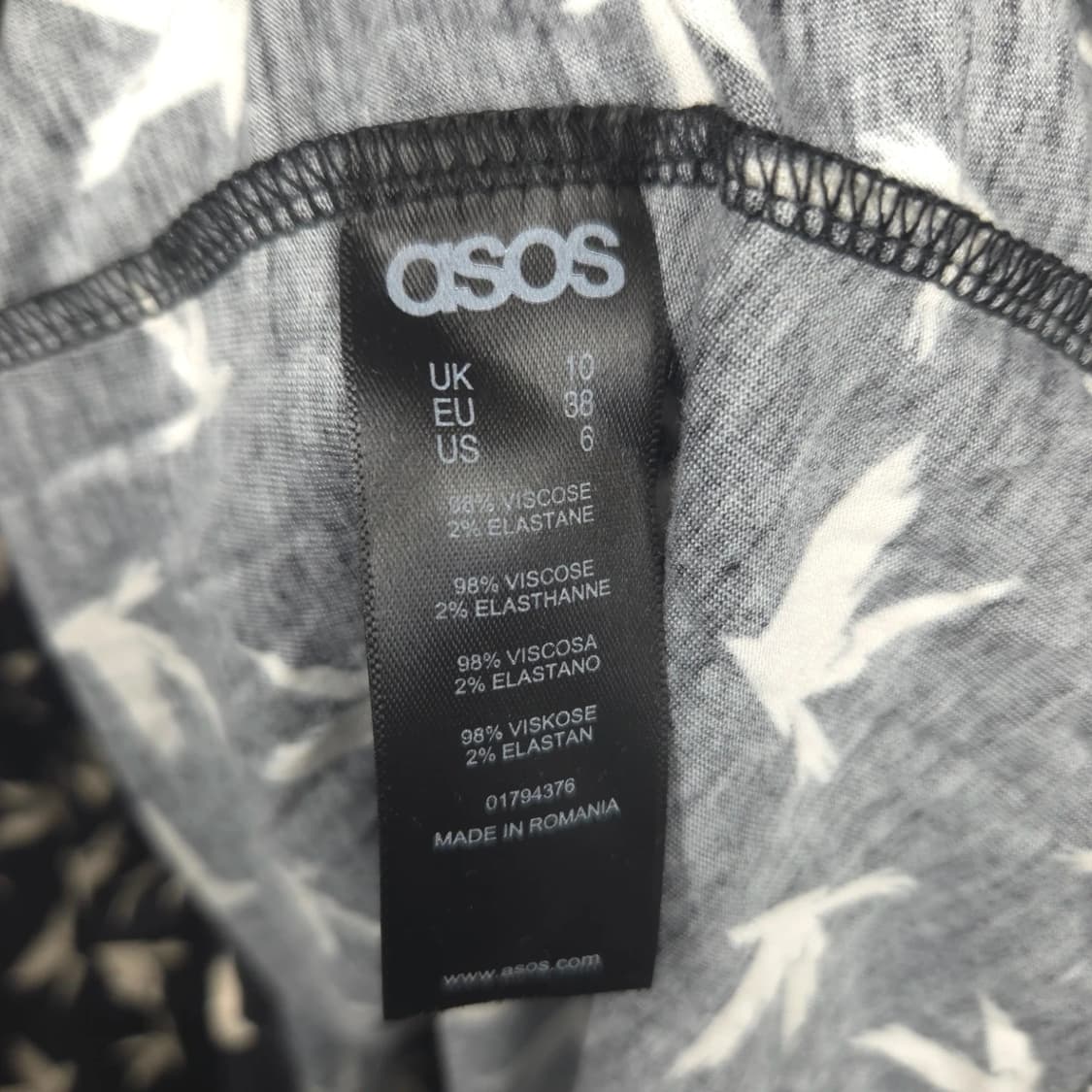 여S asos 아소스 영국브랜드 브이넥 랩 원피스 상품이미지3