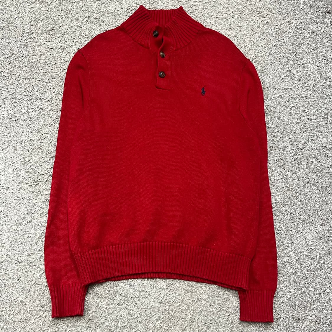 [100] 폴로 랄프로렌 반버튼 니트 상품이미지2