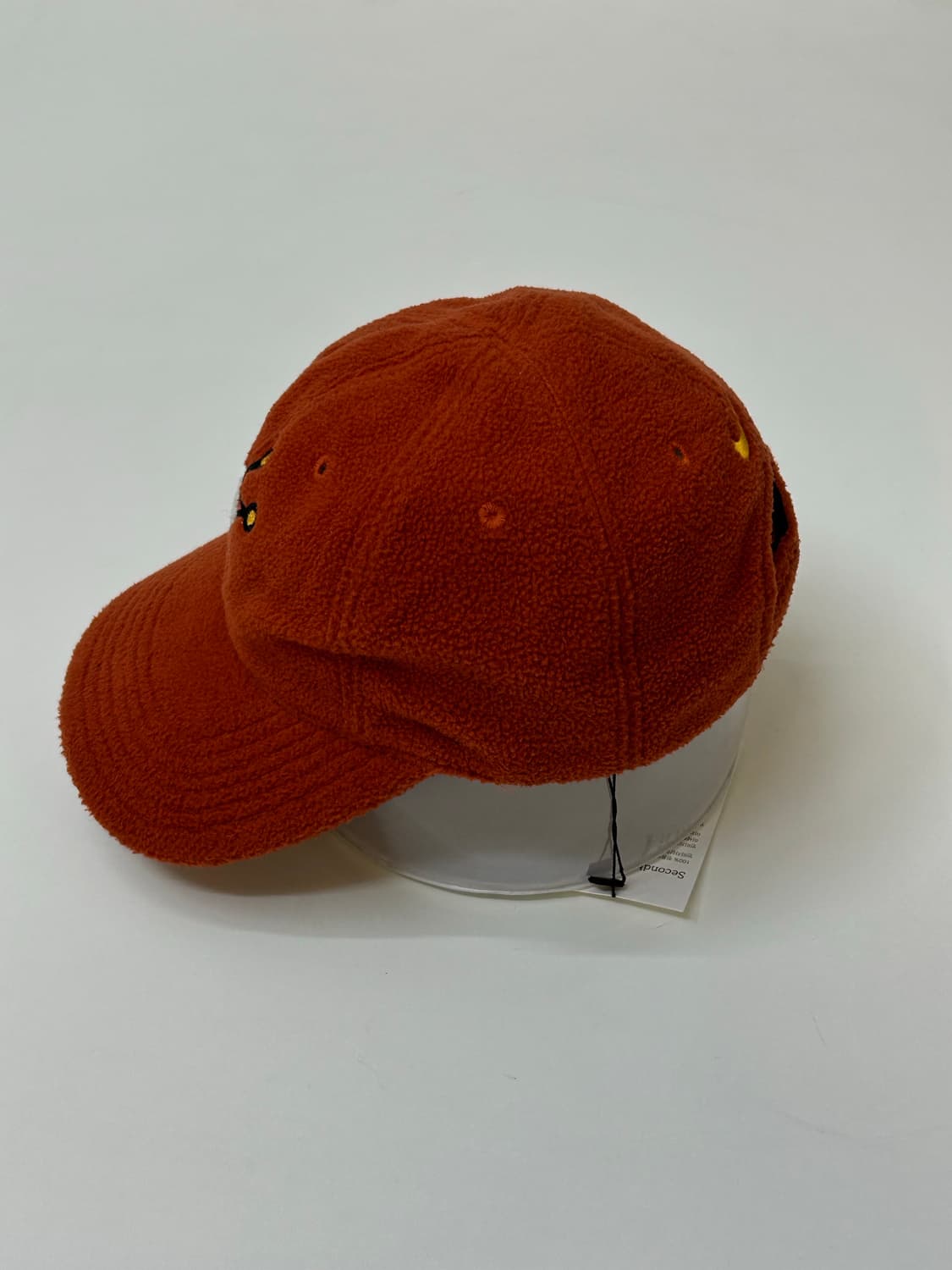 90s Nike 플리스 오렌지 컬러 볼캡 상품이미지3