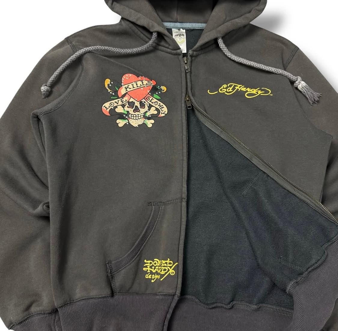 에드하디 큐빅 후드집업 상품이미지4