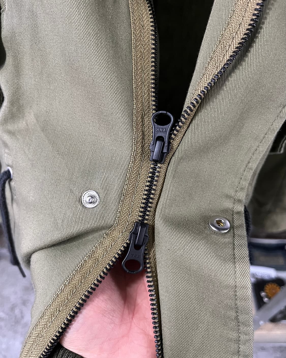 Takeo Kikuchi 2way zip field jacket 상품이미지9