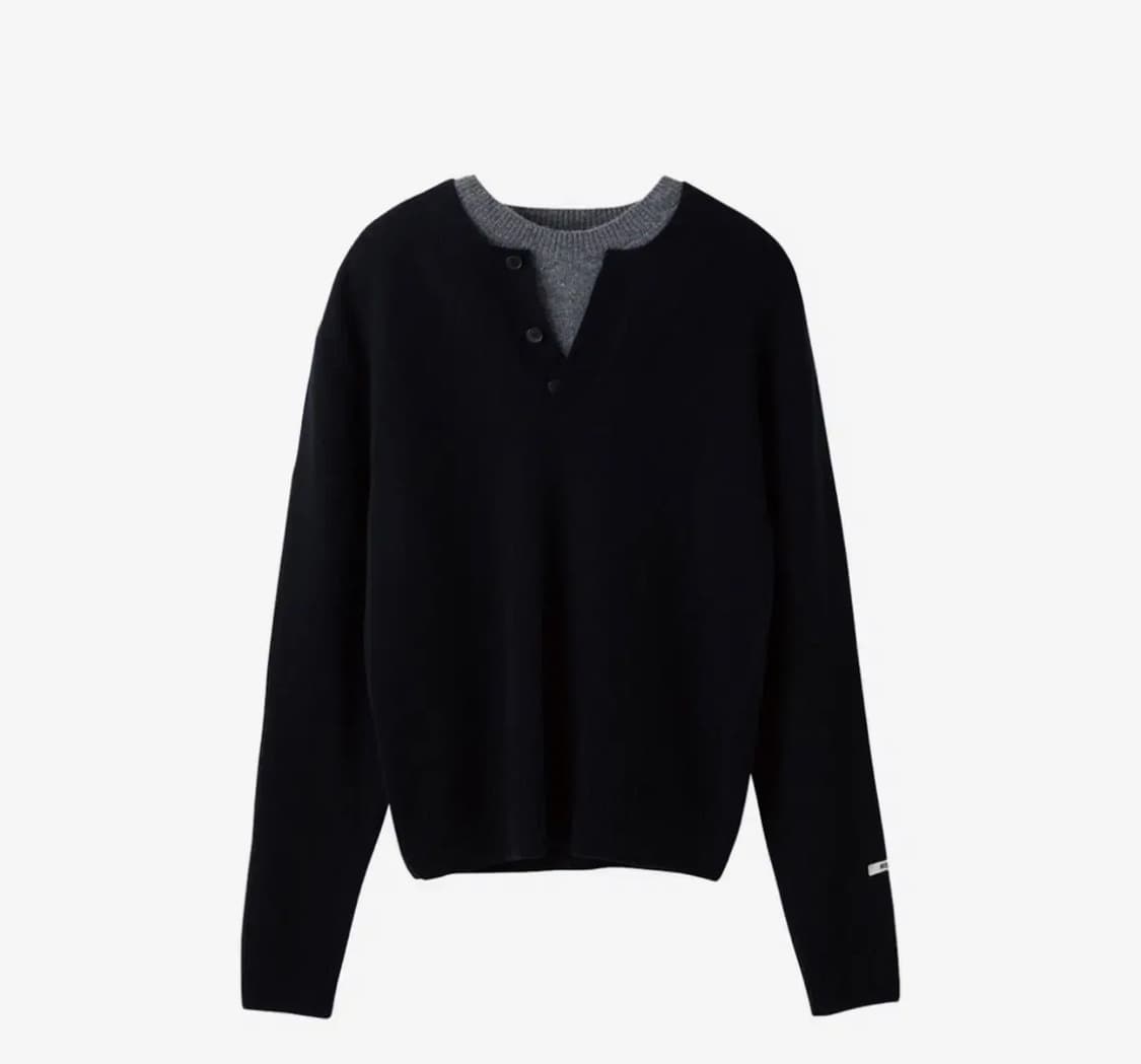 렉토 레이어드 니트 m 상품이미지1