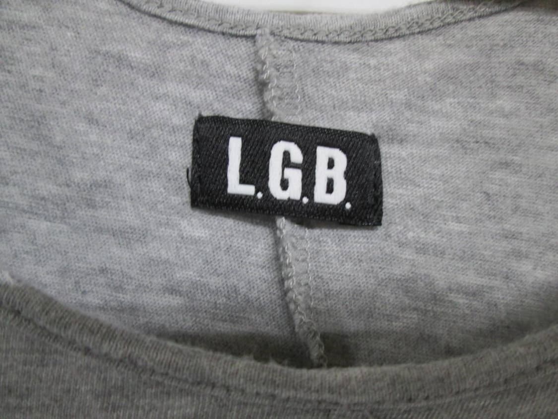 LGB 그레이 레이어드 롱 나시 민소매 상품이미지3