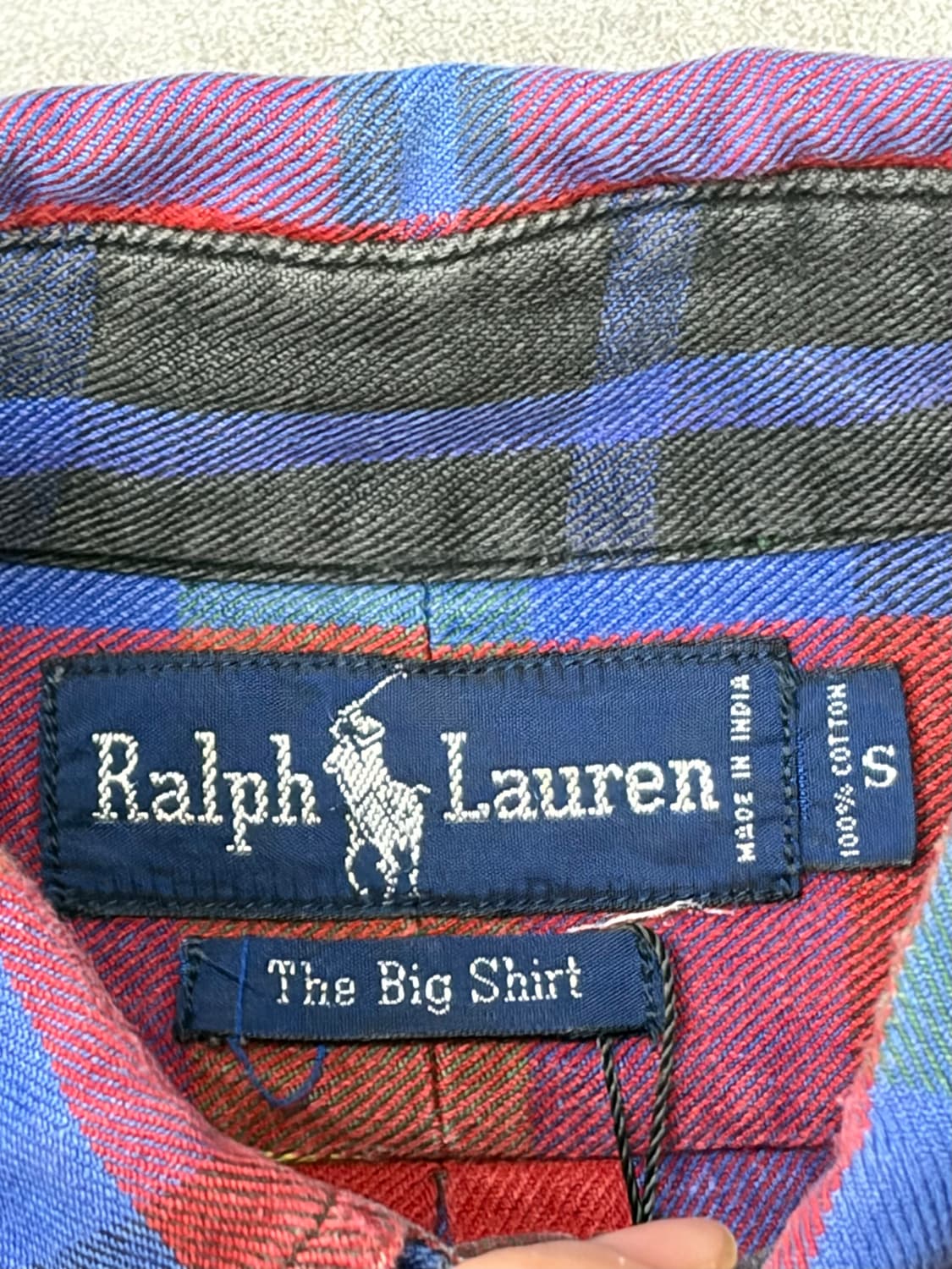 90s 폴로 랄프로렌 빅셔츠 남방 상품이미지7