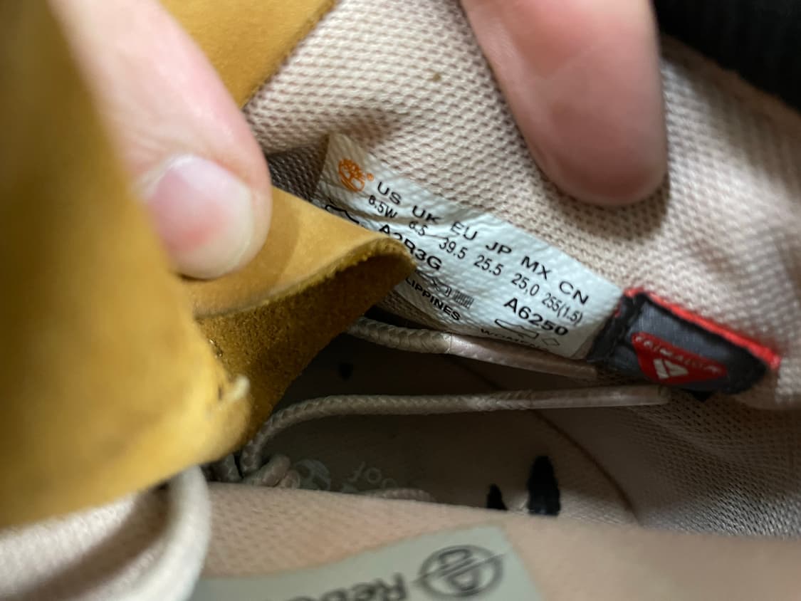 팀버랜드 헤리티지 6인치 부츠 US8.5 (gr-4026) 상품이미지9