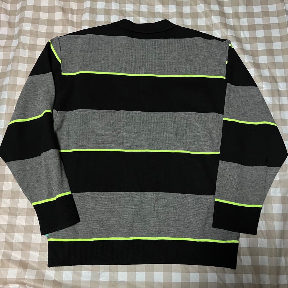 mmlg 긴팔카라티 L 럭비 카라티 긴팔 스트라이프 상품이미지3