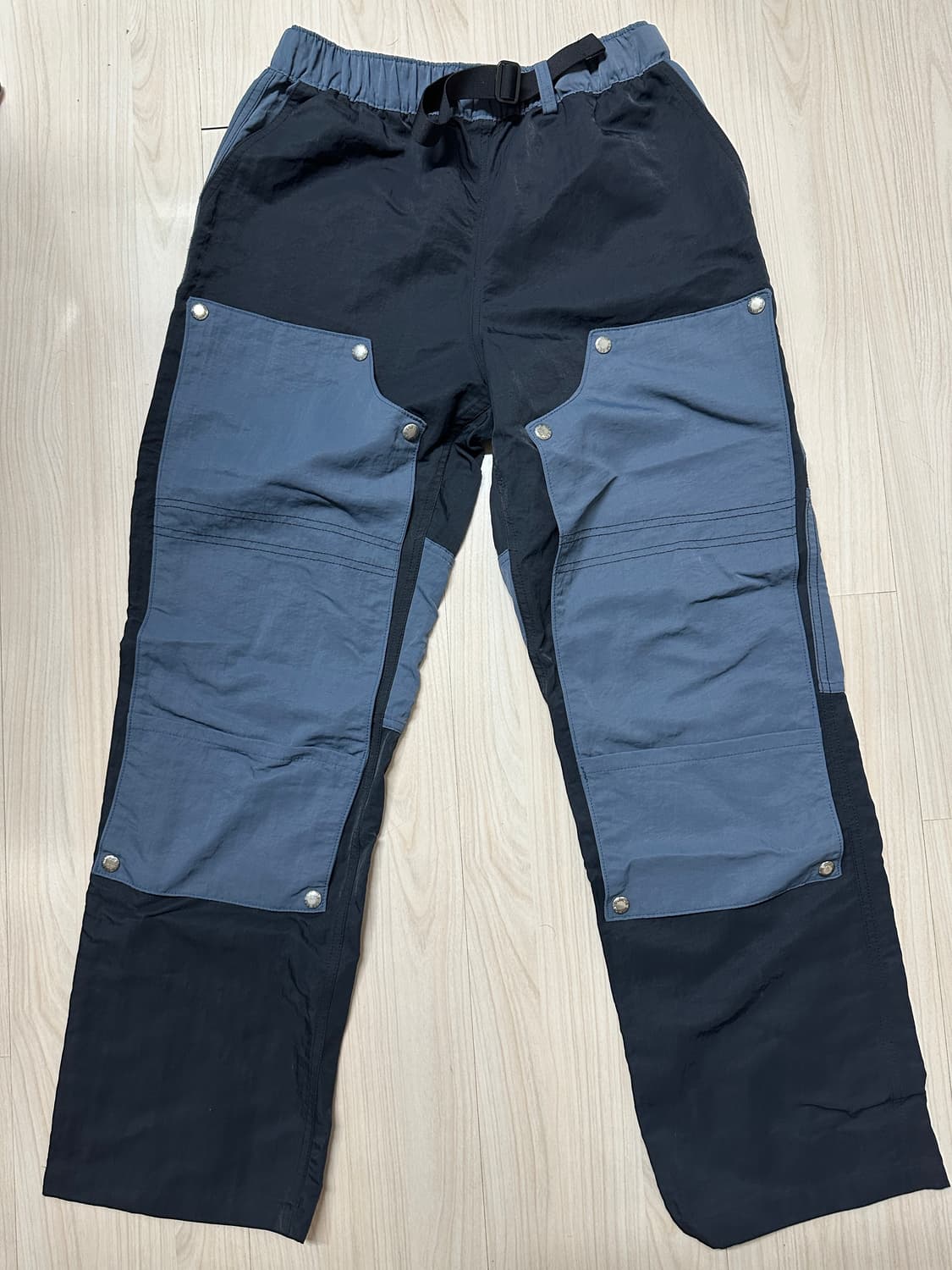 [3] ersco 이알에스코 디테치 더블니 나일론 팬츠 네이비] 상품이미지6