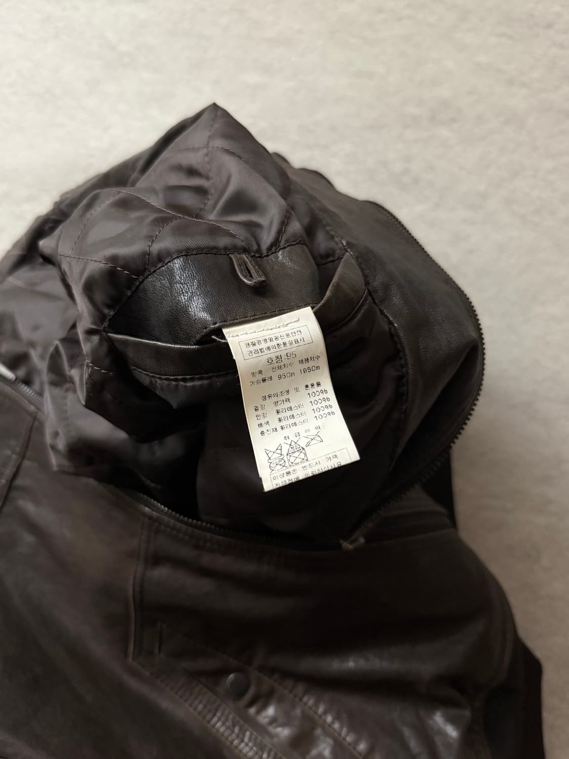 CP컴퍼니 고글 램스킨 레더자켓 상품이미지9