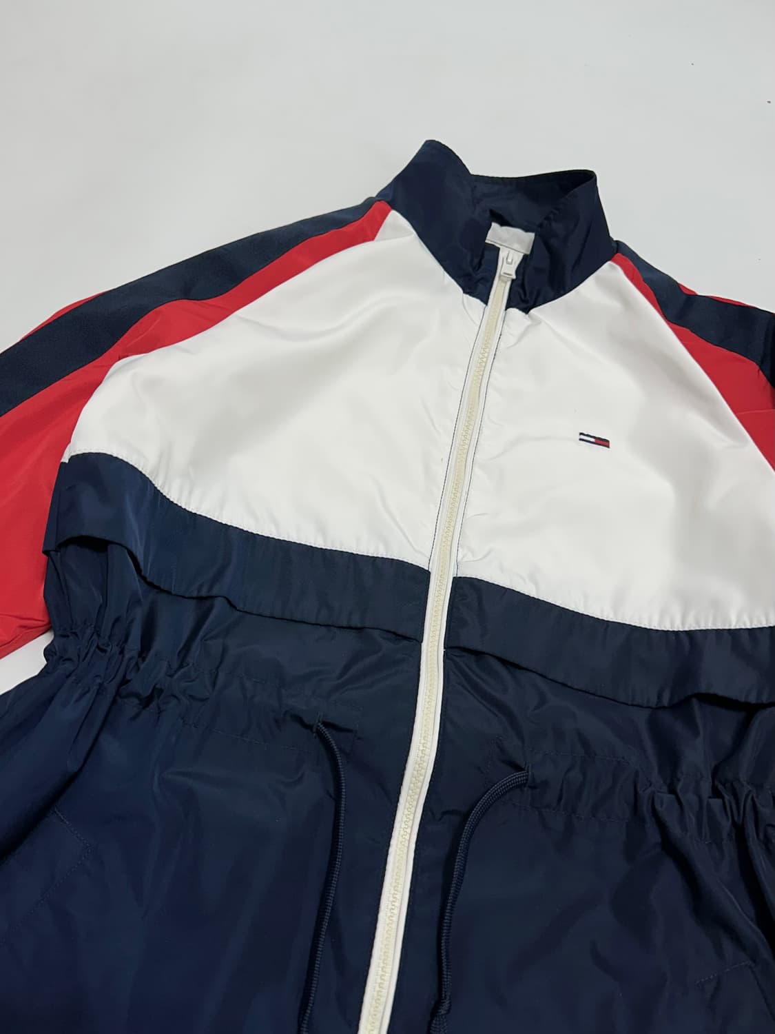 타미힐피거 컬러블록 롱 바람막이 자켓 상품이미지3