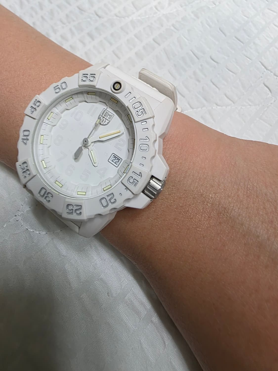 루미녹스 올제치 화이트 쿼츠 시계 LUMINOX watch 상품이미지3