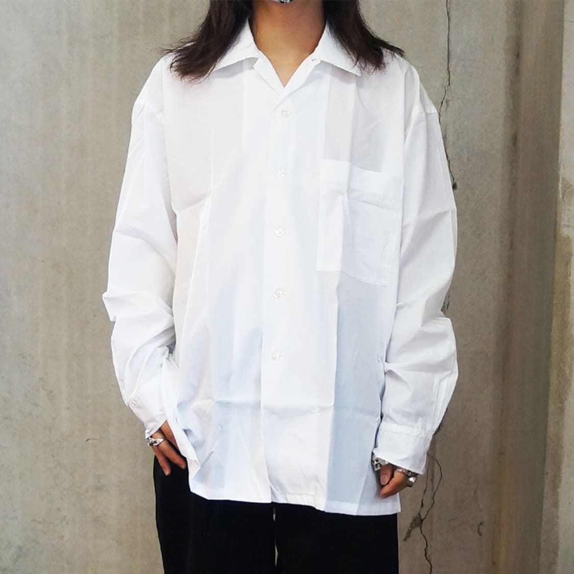 hyper big 200/2 supima broad open collar 상품이미지2