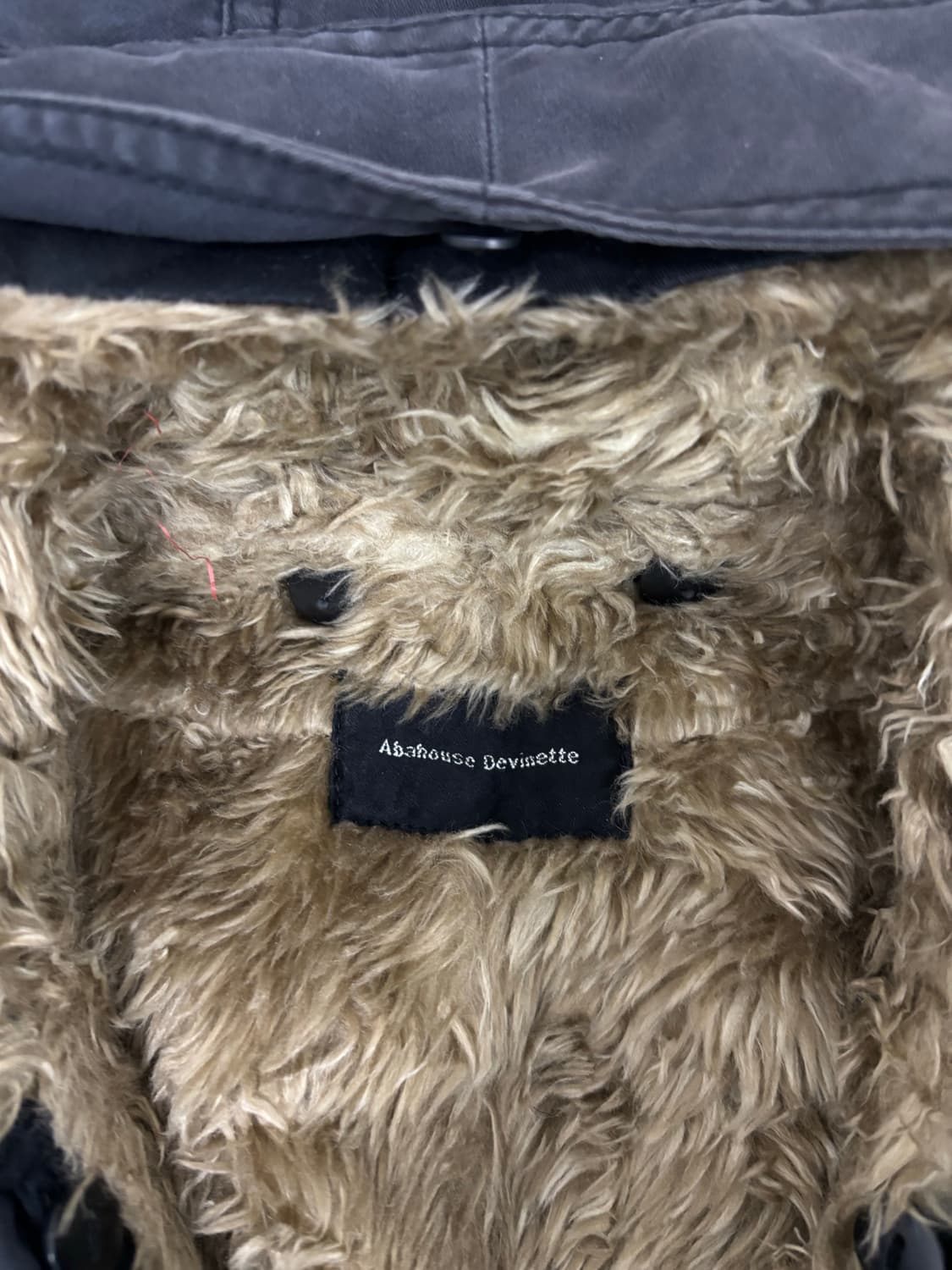 [ABAHOUSE]00‘s Grunge Fur Trimming Jacke 상품이미지6