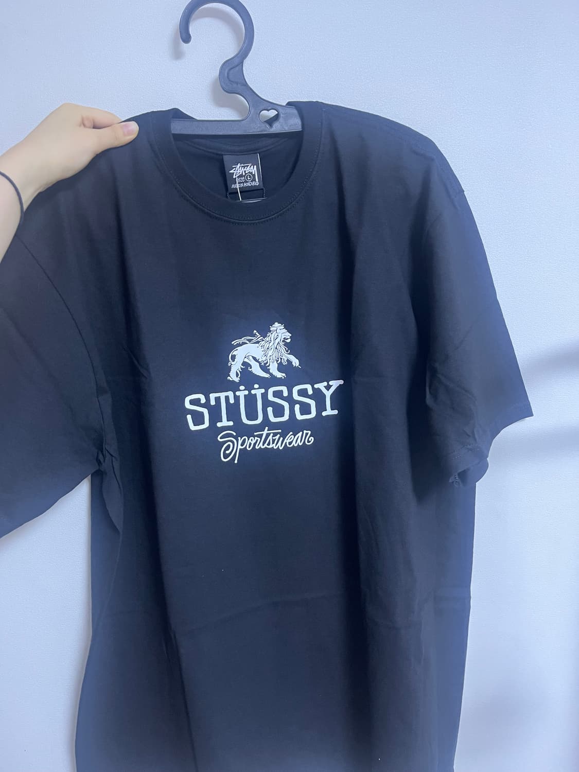 스투시 소프츠웨어 티셔츠 블랙 상품이미지1