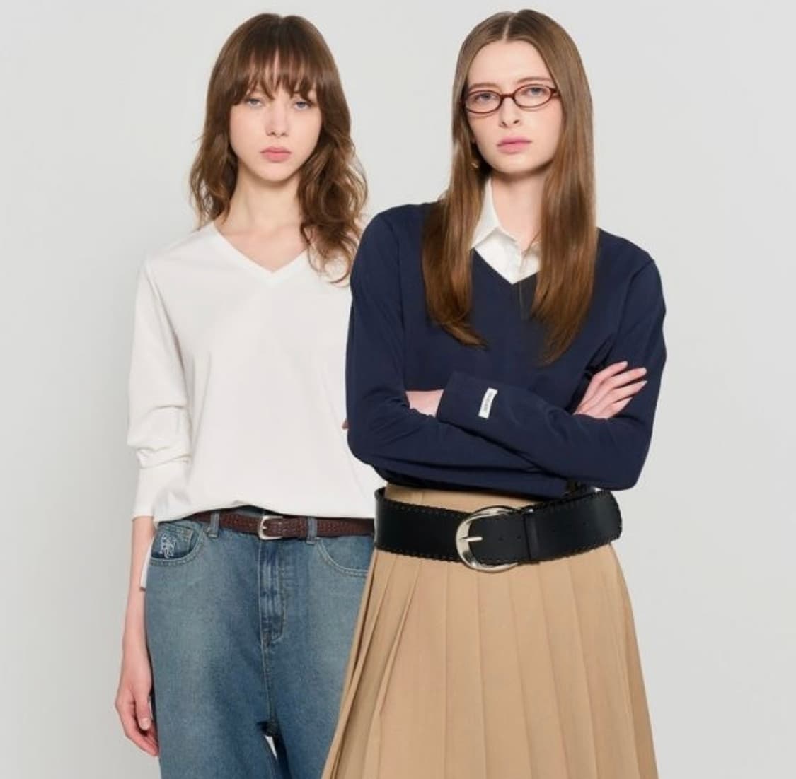 제너럴아이디어 에센셜 브이넥티 s 상품이미지6