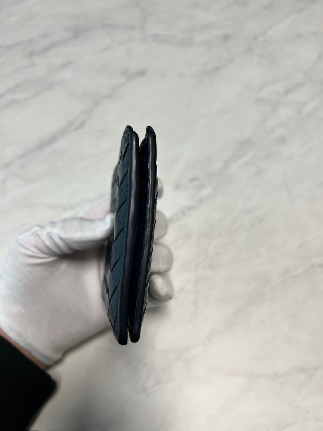 보테가베네타 반지갑 네이비 상품이미지6