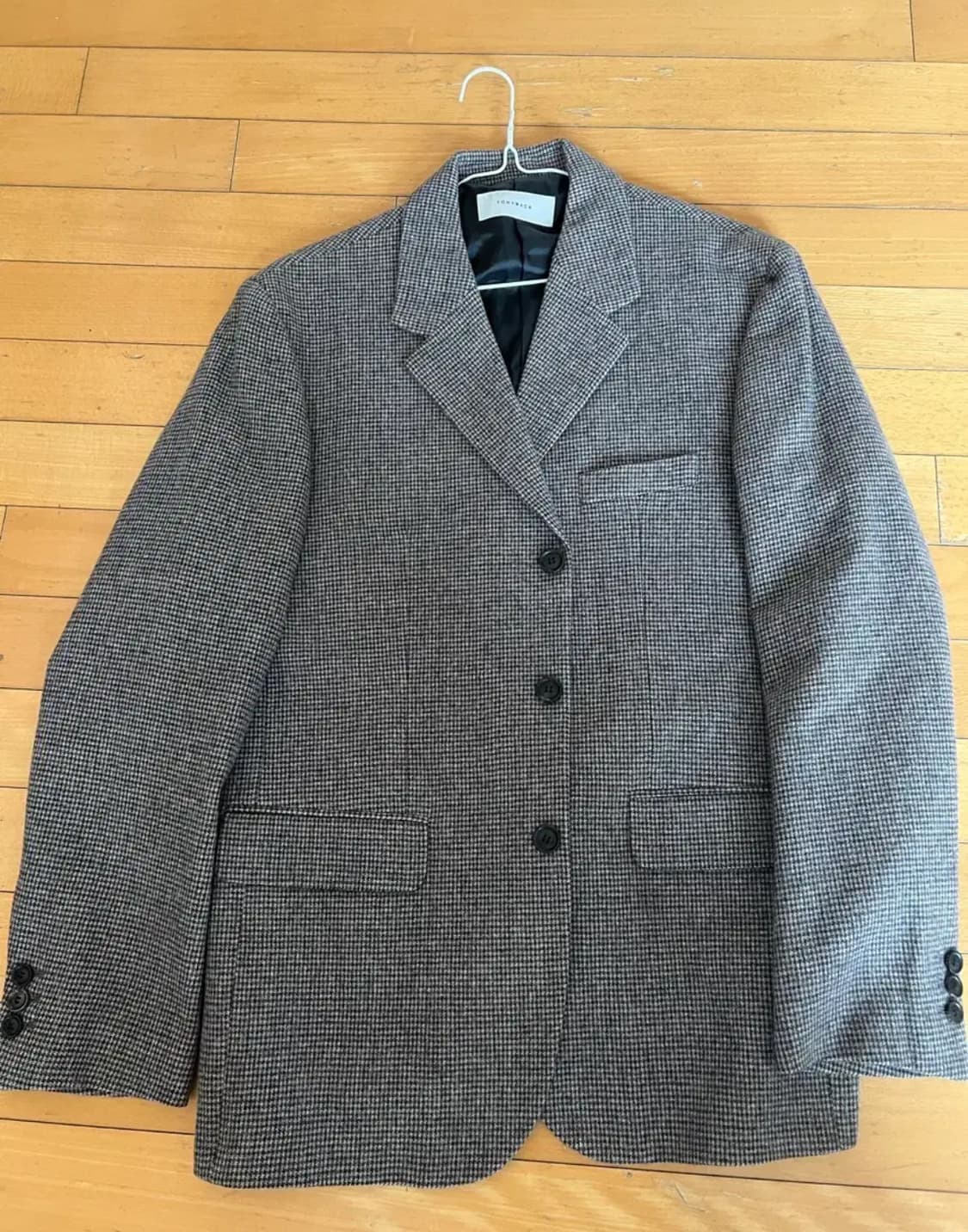 토니웩 울 체크 블레이저 L 상품이미지1