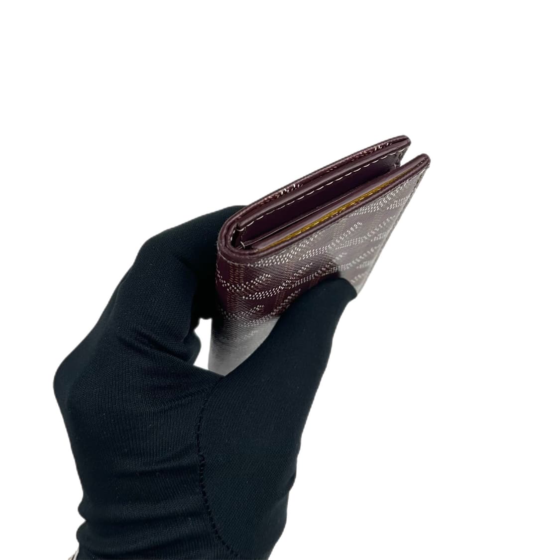 고야드 생피에르 카드 지갑 버건디 상품이미지5