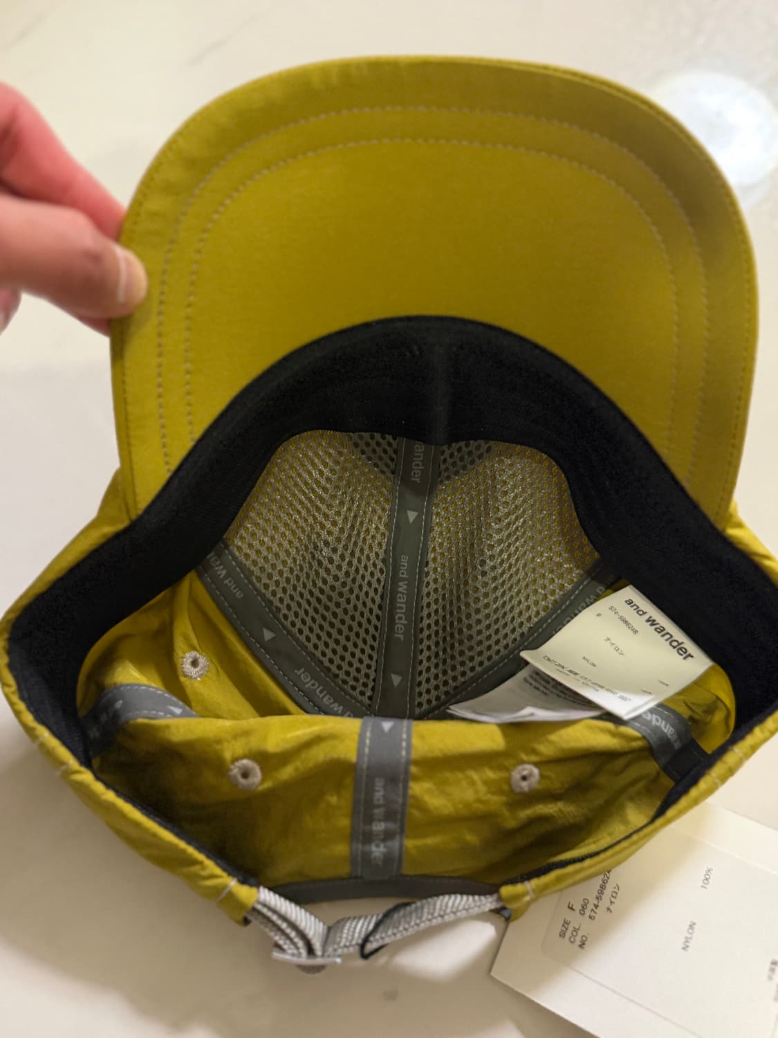 앤드 원더(and wander) Ny 패치 캡 상품이미지4