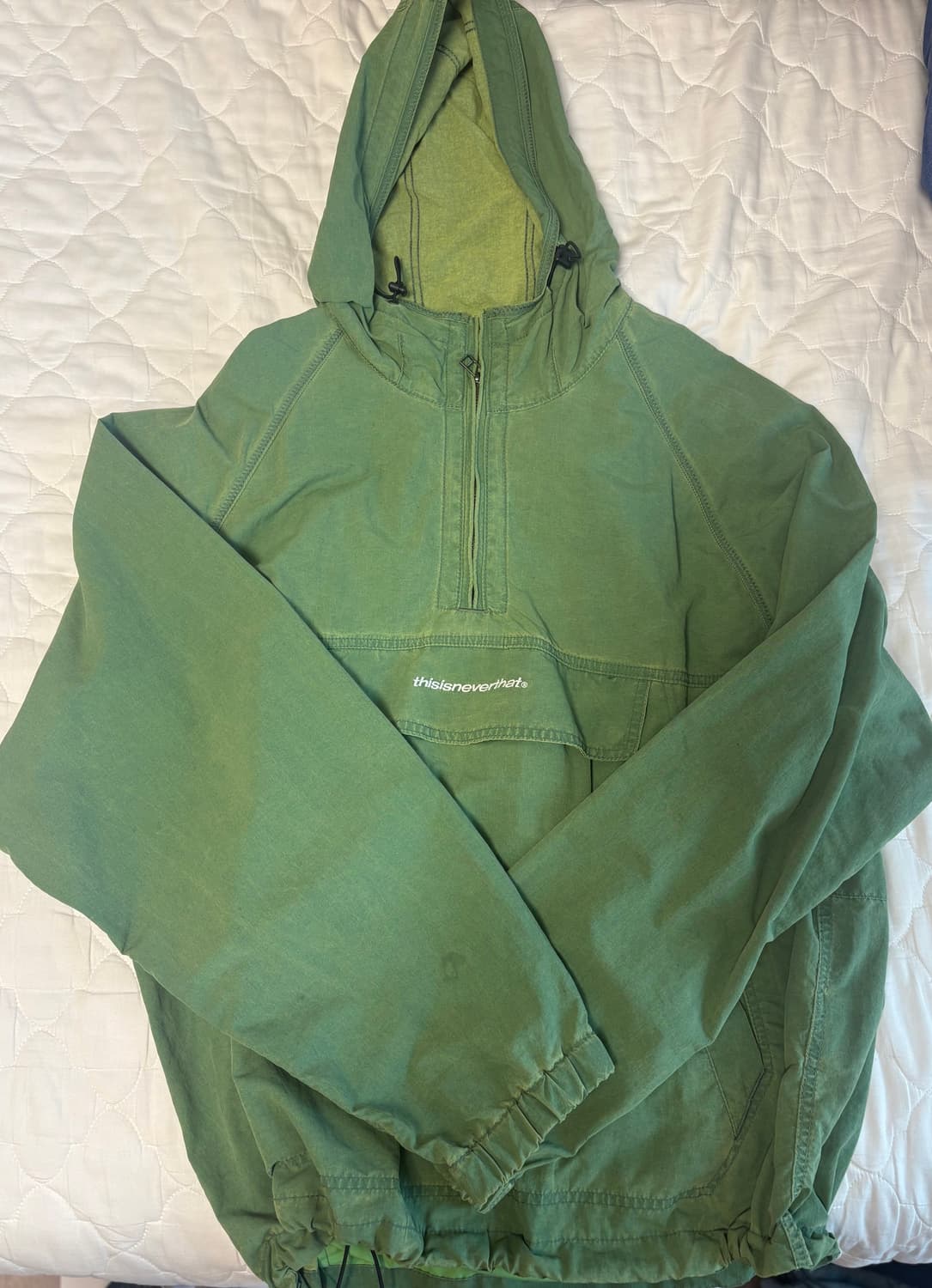 Thisisneverthat 아노락 자켓 라이트 그린 상품이미지2