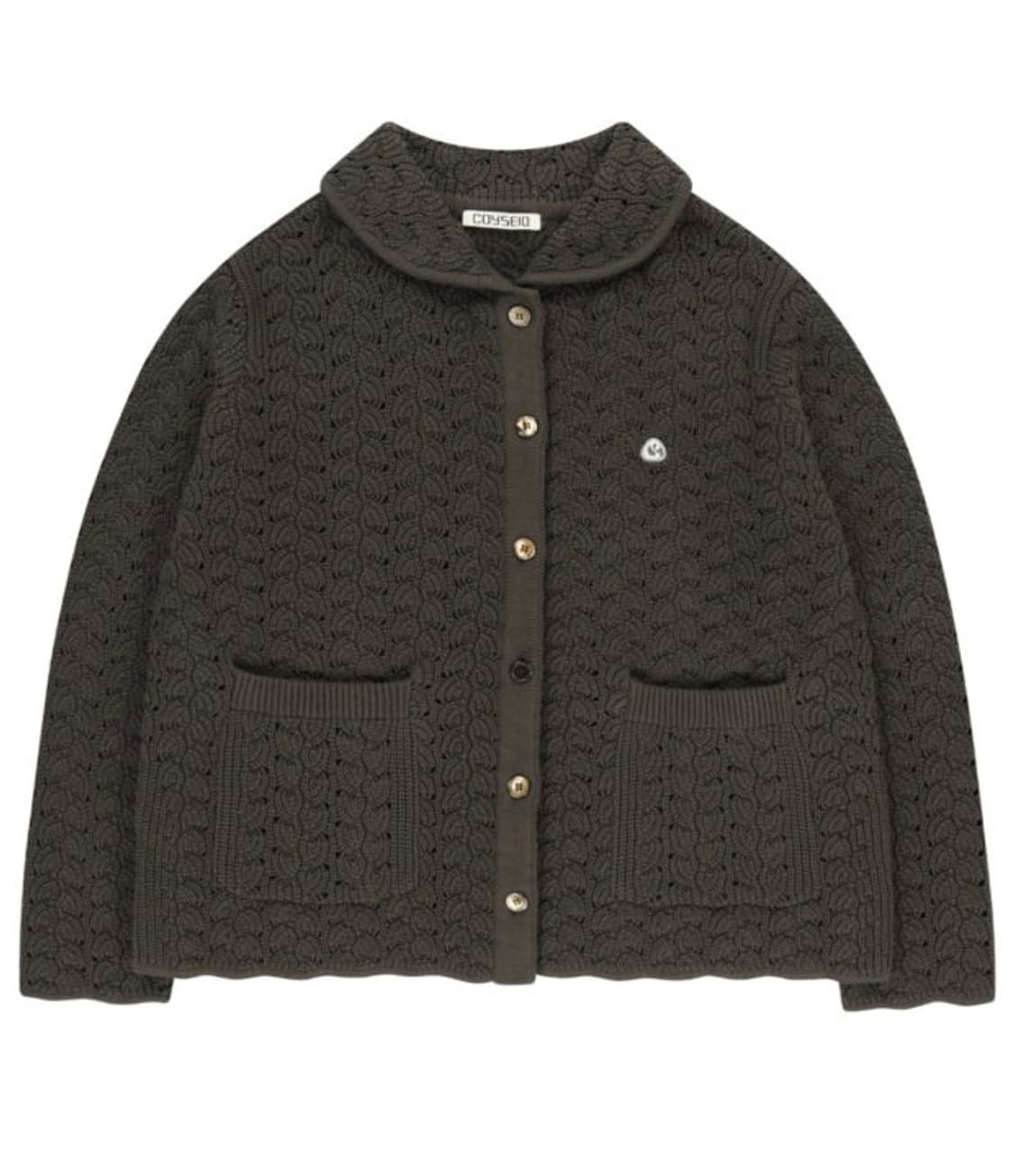 코이세이오 웨이브 니트 가디건  상품이미지1