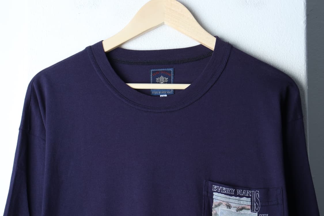 (XL-2XL) 브랜드빈티지 반팔 티셔츠 바티칸뮤지엄-H33061 상품이미지4