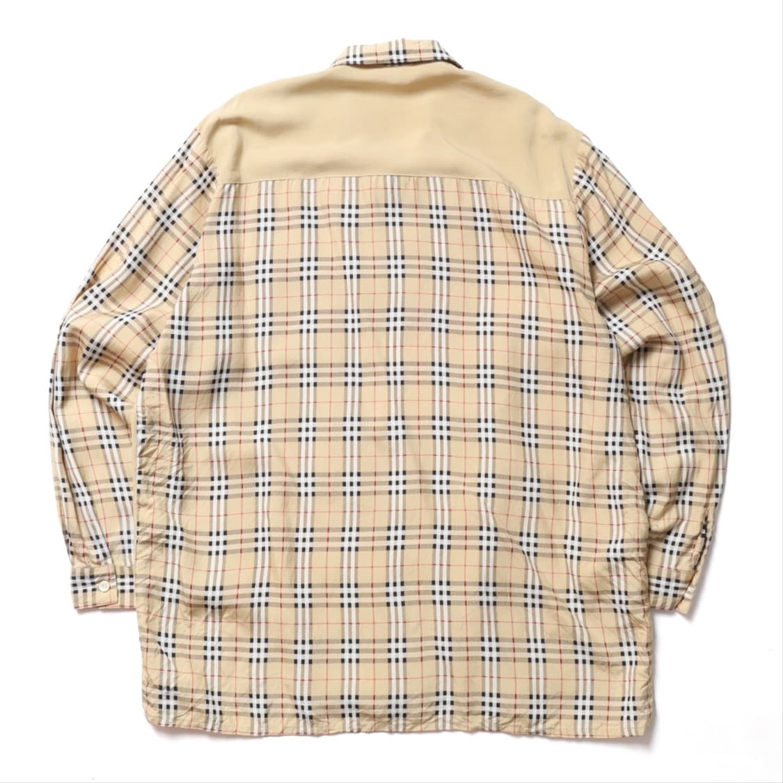 버버리 Burberrys Nova Check Silk Shirt 
 상품이미지4