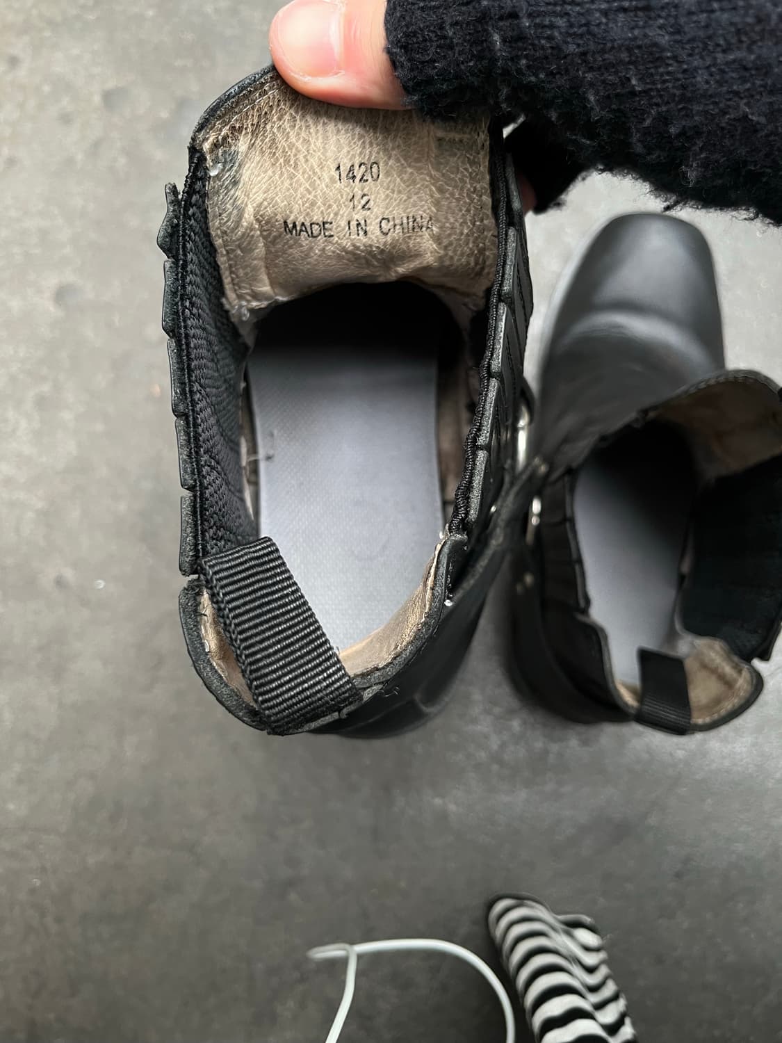 90s vintage harness chunky boots 상품이미지6