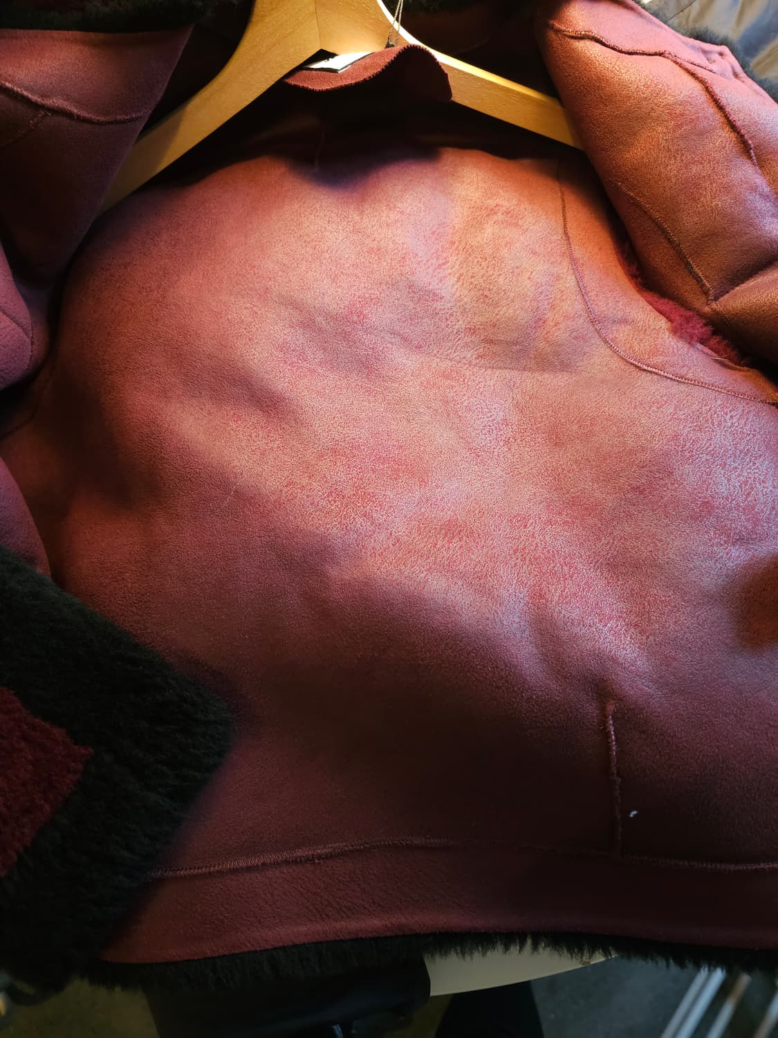 새상품)칼 라거펠트 버건디 양모 베스트 조끼 상품이미지5