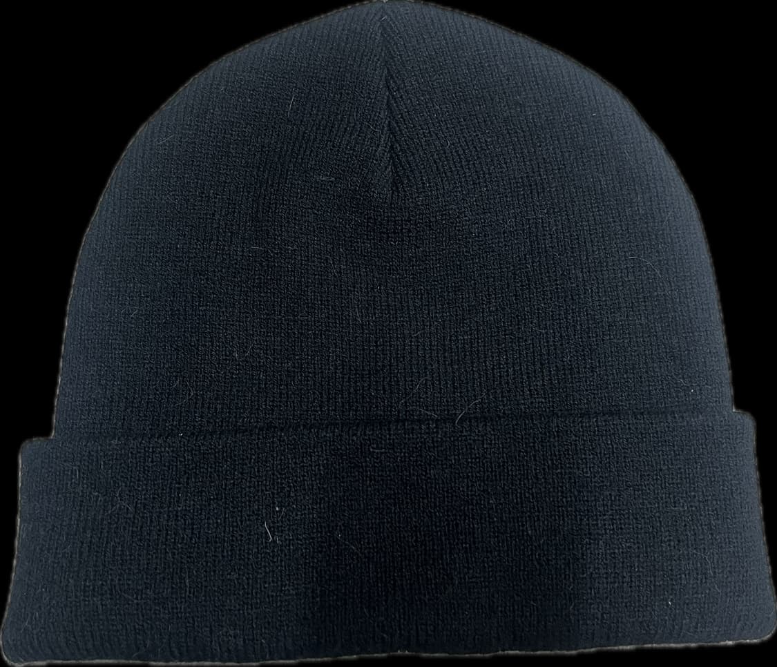 스투시 디자인 코퍼레이션 커프 비니 블랙 상품이미지2