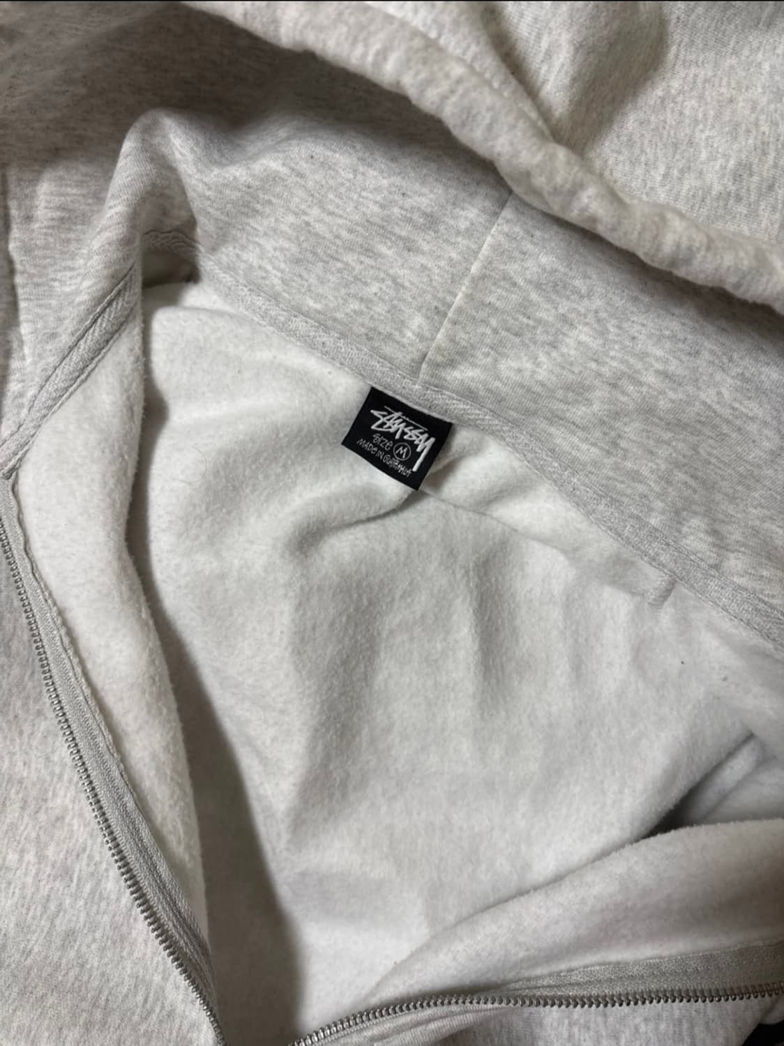 스투시 DNA 후드집업 애쉬헤더 (M) 상품이미지4