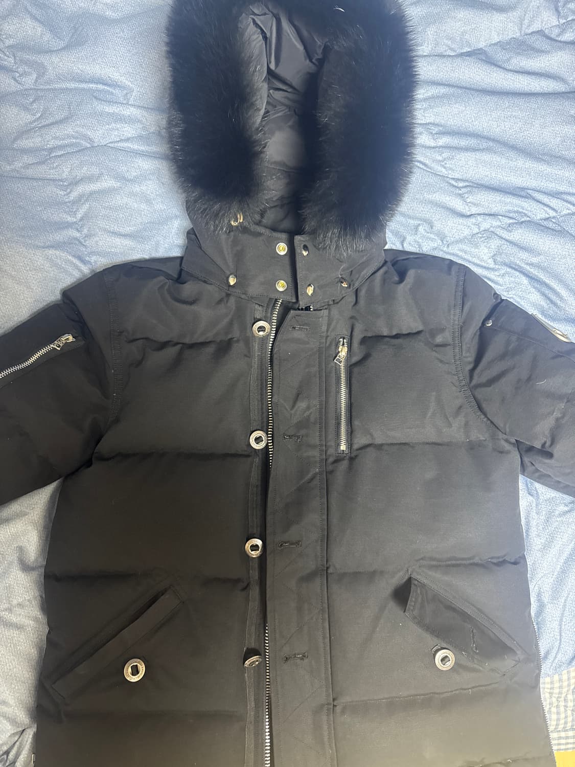 (12월 15일까지 판매) 무스너클 쓰리쿼터 자켓 블랙 M사이즈 상품이미지2