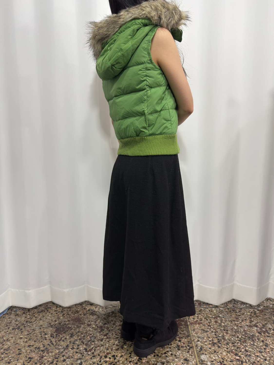 abercrombie&fitch vest hood twiway zipup 상품이미지7