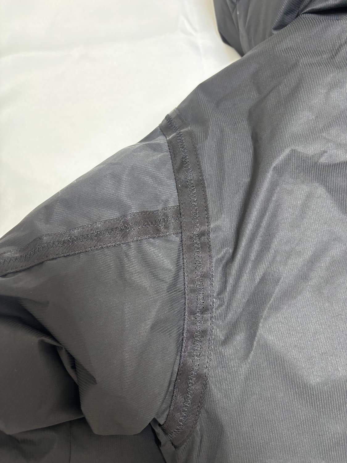 밥캣 테이프 다운 자켓 - 블랙 L 사이즈 상품이미지10