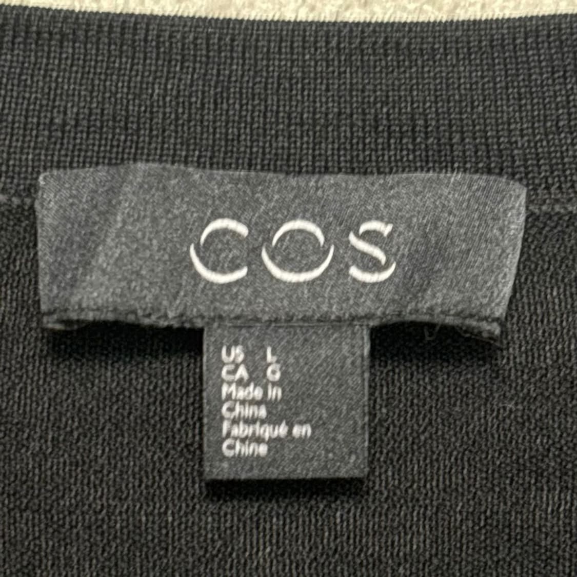 COS 니트웨어 블랙 L 상품이미지3