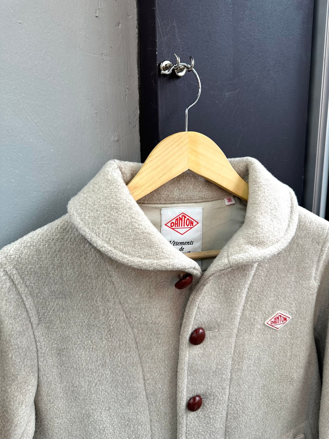 36/ 단톤 Wool Pile Jacket 상품이미지3