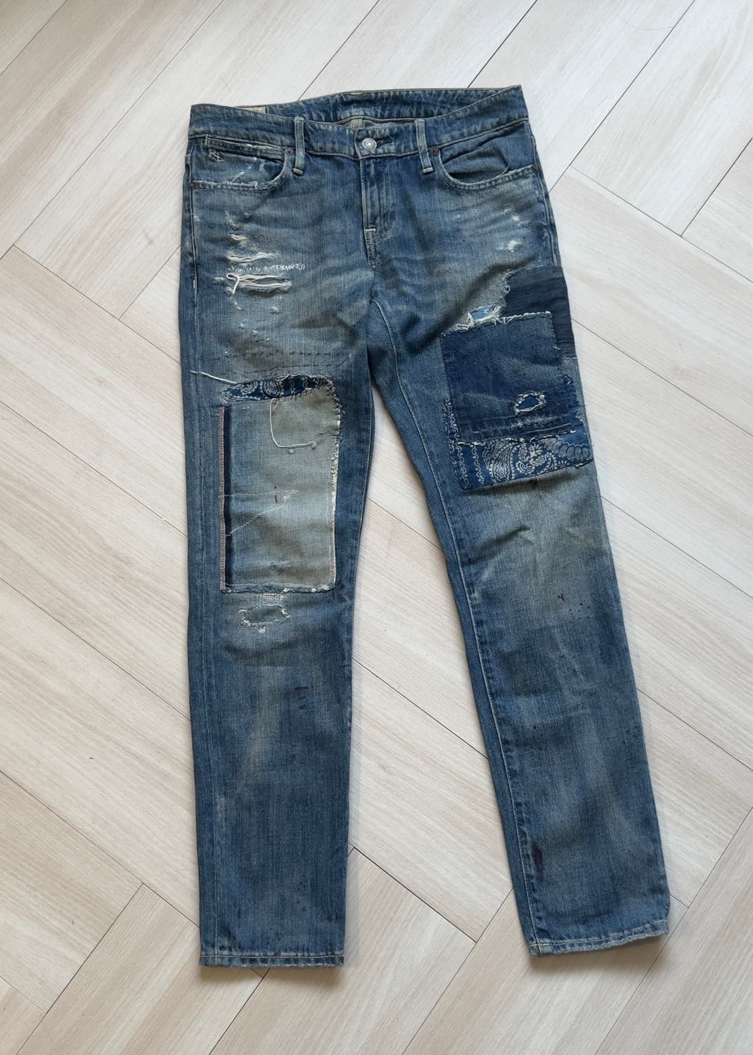 [POLO BY RALPH LAUREN] patch denim pants 상품이미지2