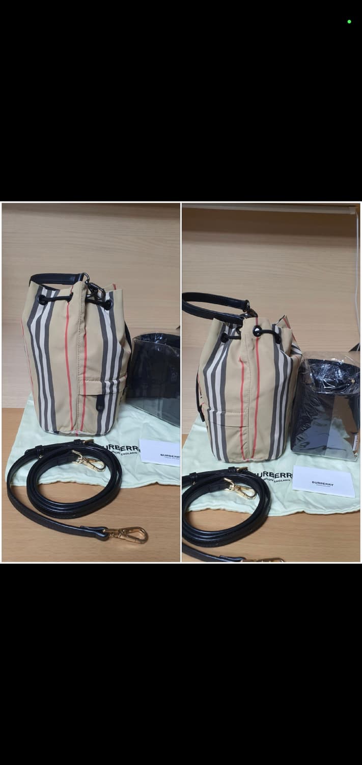 버버리 포이베 버킷백/크로스백 새상품급 정품(감정O) 상품이미지7