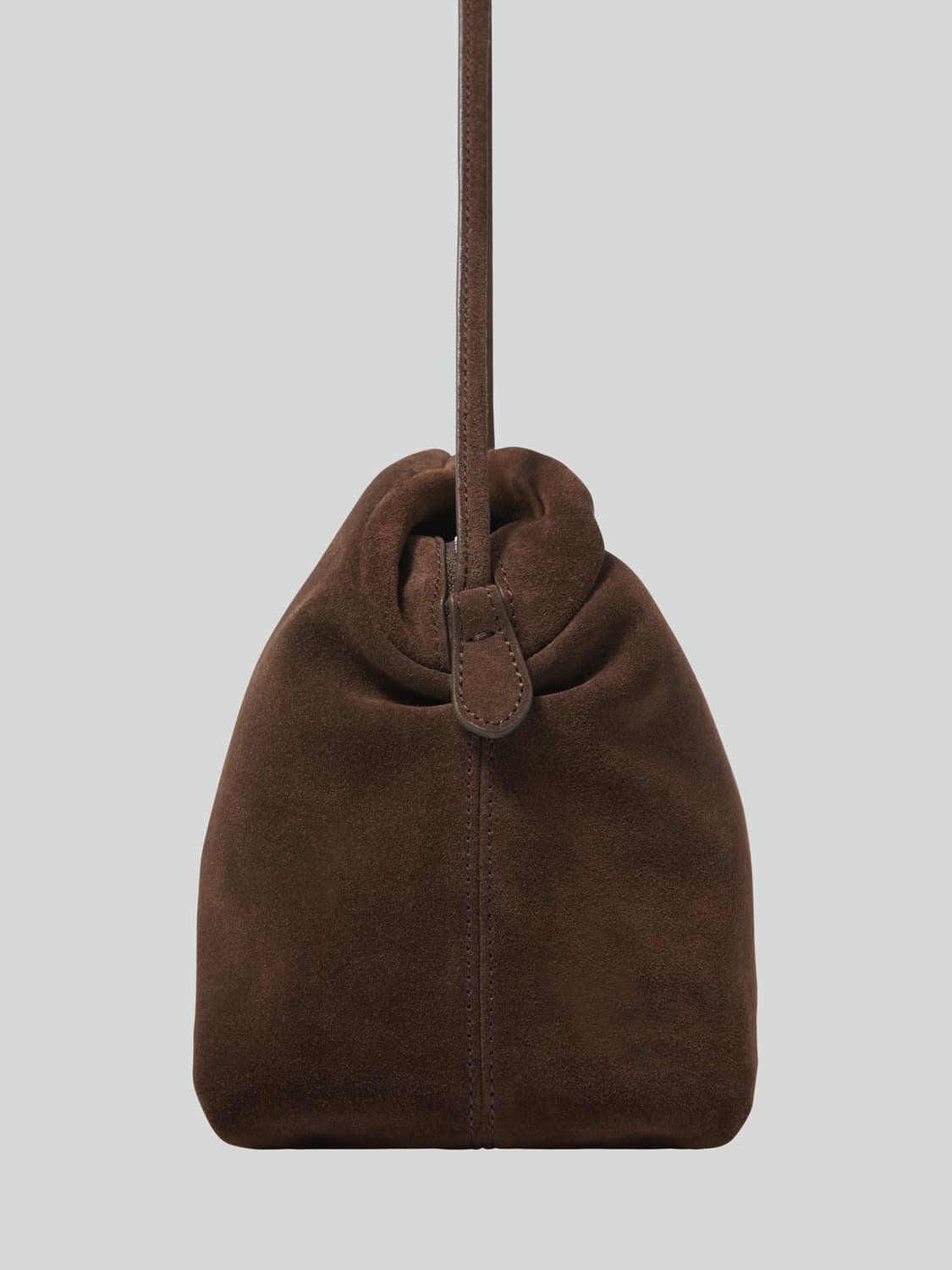 렉토 싱글러 크로스 스트랩 숄더백 모시 브라운 상품이미지4