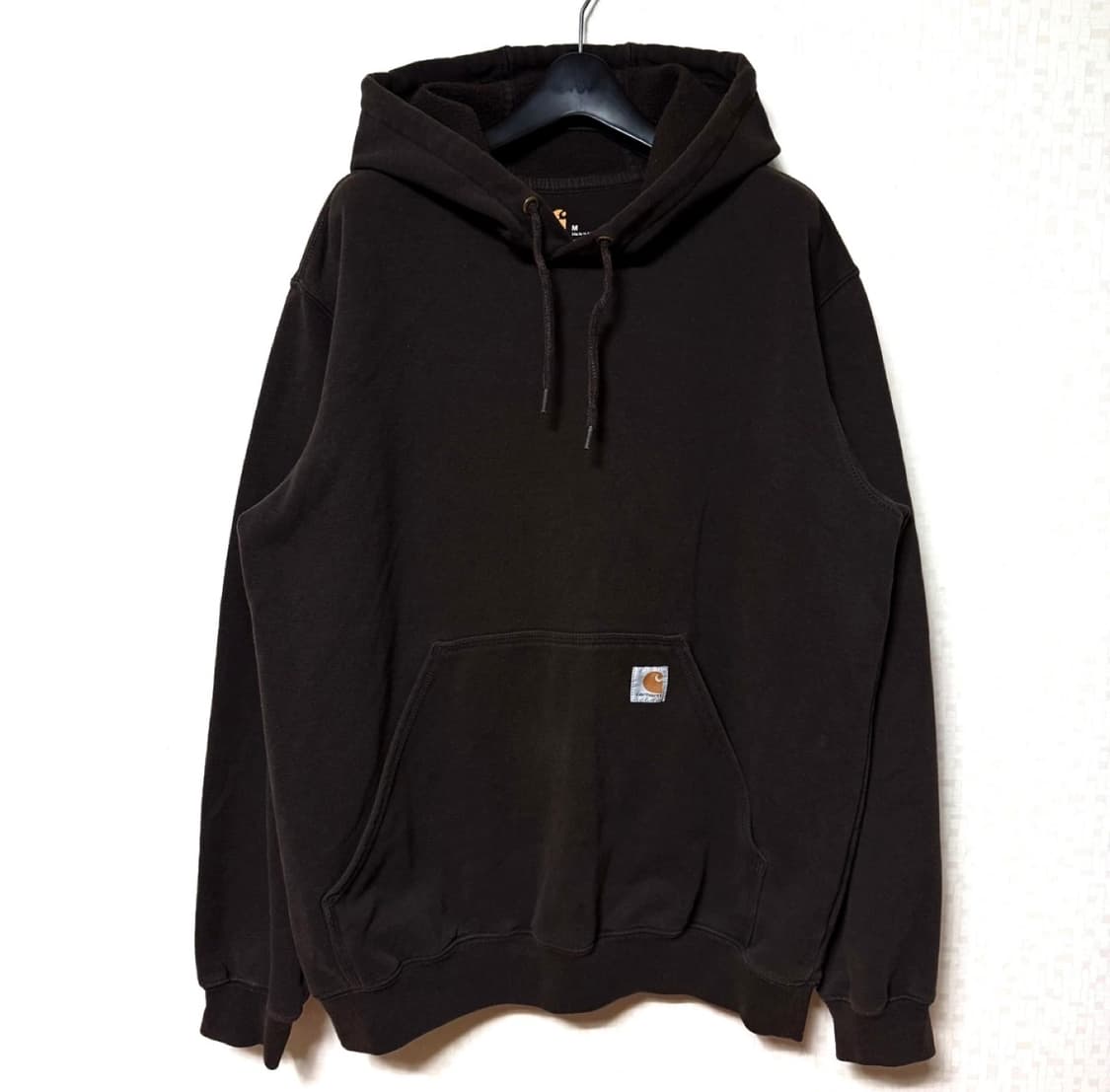 🤎칼하트 패치로고 브라운 후드티🤎 상품이미지1